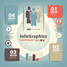 标签与立体信息统计模板 为商务金融与信息咨询服务赋能